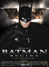 Бэтмен начало / Batman begins - промо постер