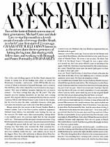 Harper's Bazaar - Sleith back with a vengeance, стр.1